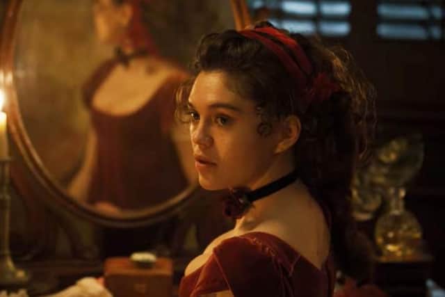 Sienna Rossa is the opera singer who has the heart of Anthony Birdgerton (Picture: Netflix)