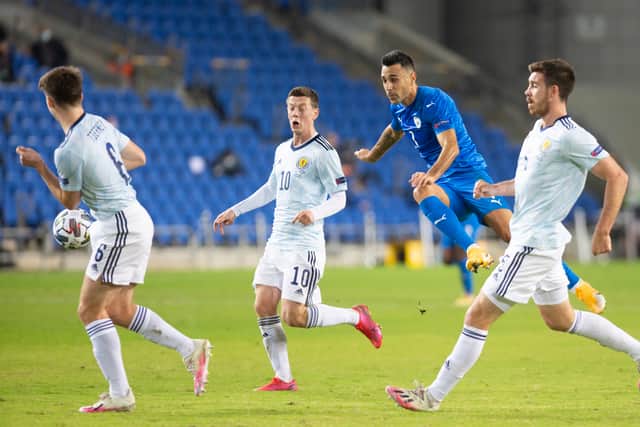 Eran Zahavi has been a thorn in the side of the Scots over the past three years 