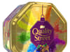 Quality Street tin: Tesco sell a gold version of Nestle’s beloved Christmas chocolate tub