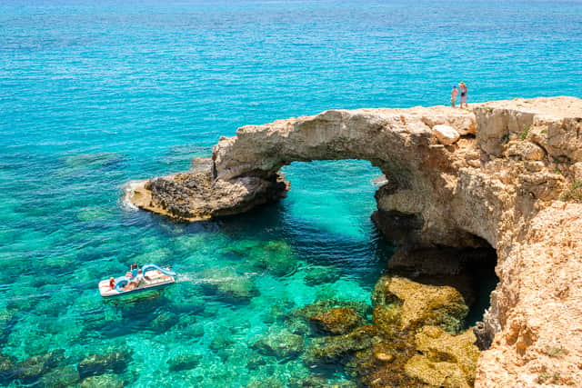 Love Bridge in Ayia Napa, Cyprus. (picture: Shutterstock)