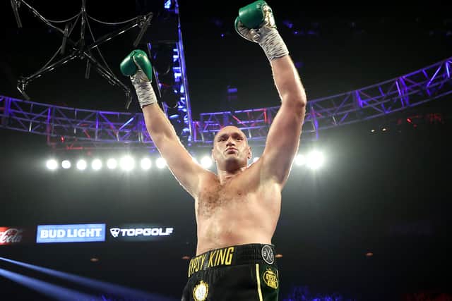 Tyson Fury won the second fights in December 2020