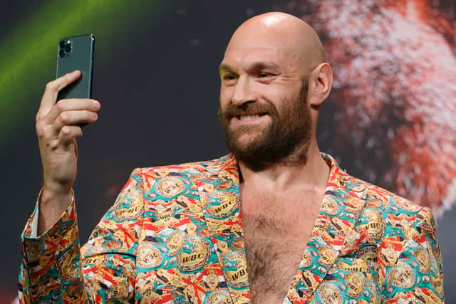 Fury called Wilder “weak” at the press conference on Wednesday night.