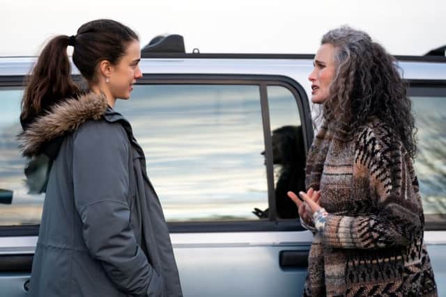 Hollywood actress Andie MacDowell plays her daughter’s onscreen mum, Paula (Picture: Netflix)