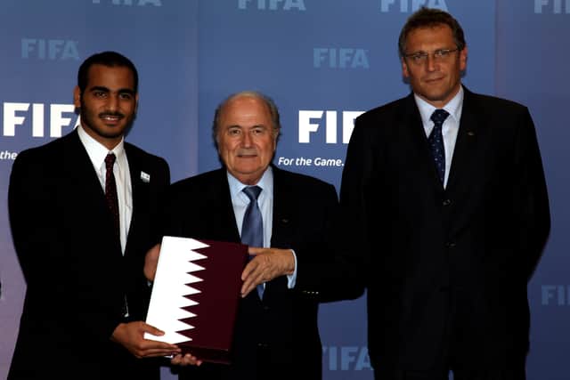 Qatar's hosting of the 2020 FIFA World Cup is a prominent recent example of sportwashing 