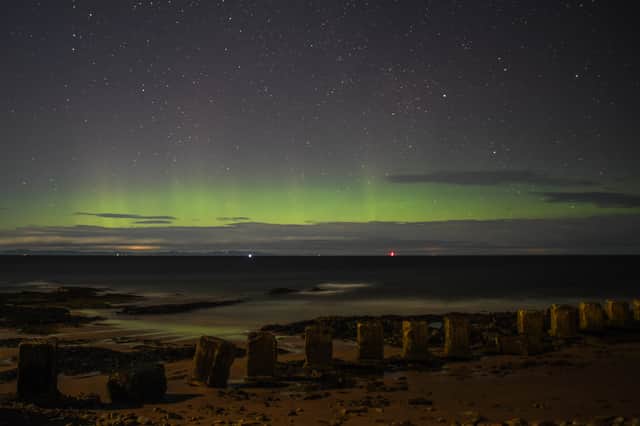 The Aurora Borealis seen from the northern coast of Scotland (Photo by Peter Summers/Getty Images)
