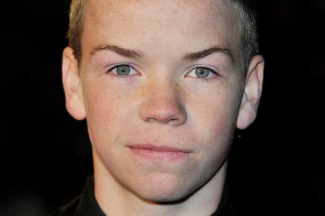 Poulter, aged 17, at the premiere of The Chronicles of Narnia (Picture: Getty Images)