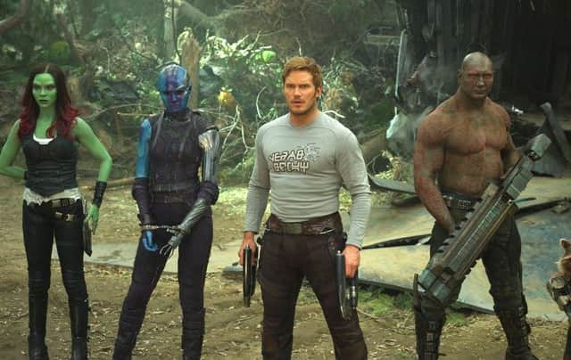 Poulter joins a star-studded Guardians of the Galaxy cast (Picture: Marvel/Disney)