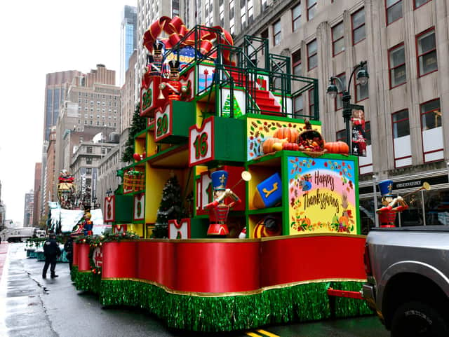 The Hallmark Channel float at the 94th Annual Macy’s Thanksgiving Day Parade on November 26, 2020 in New York City (Picture: Getty Images)