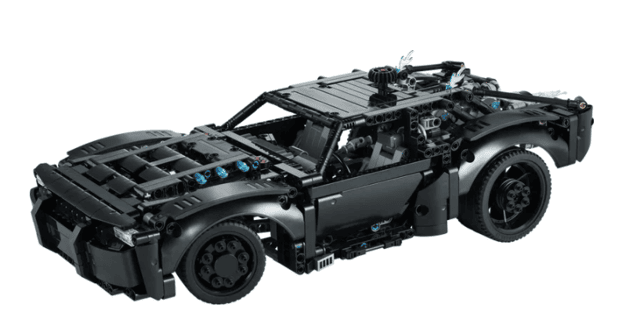 The Batman Batmobile LEGO set