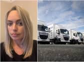 Denise Langhor is calling for a rethink on plans to streamline the HGV driving tests (Photos: Denise Langhor / Getty)