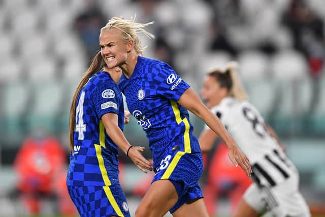 Pernille Harder has scored in both matches for Chelsea in Women’s Champions League 2021/2022
