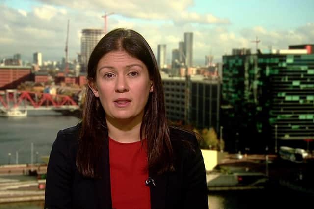 Labour’s Shadow Foreign Secretary Lisa Nandy said she no longer feels safe in her constituency (Picture: BBC)