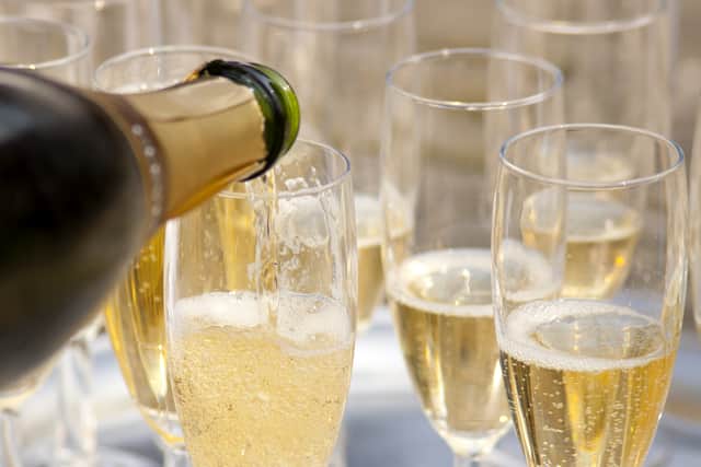 Consumers could save 83p per bottle of fizz under mooted plans from the Chancellor Rishi Sunak (image: Shutterstock)