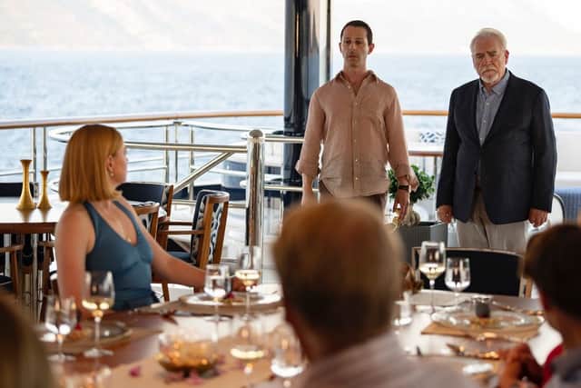 The finale of Succession season two (Photo: HBO)
