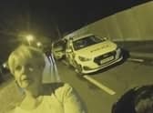 Chilling footage shows the moment a woman is arrested after killing her ‘bully husband’ (Photo: Avon and Somerset Police)