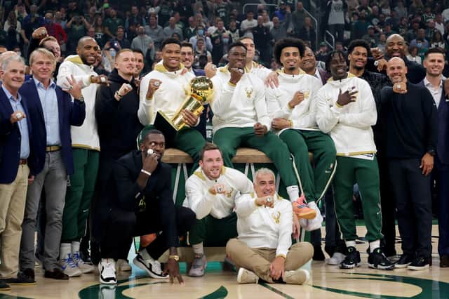<p>Milwaukee Bucks are the current NBA Champions. The 2021/22 Season started on Tuesday 19 October </p>