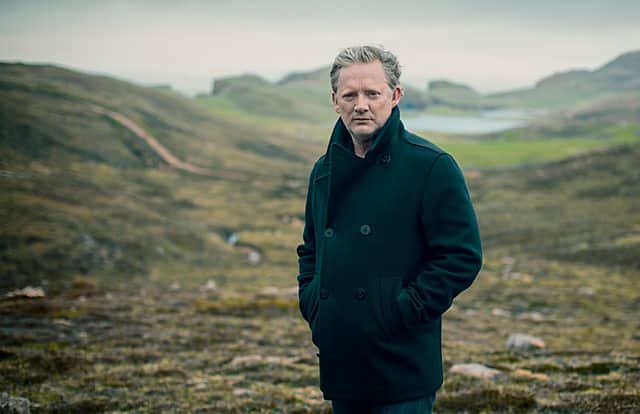 Douglas Henshall return as the lead character, DI Jimmy Perez (Picture: BBC)