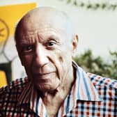 Spanish painter Pablo Picasso in Mougins, France, in 1971 (image: Ralph Gatti/AFP via Getty Images)