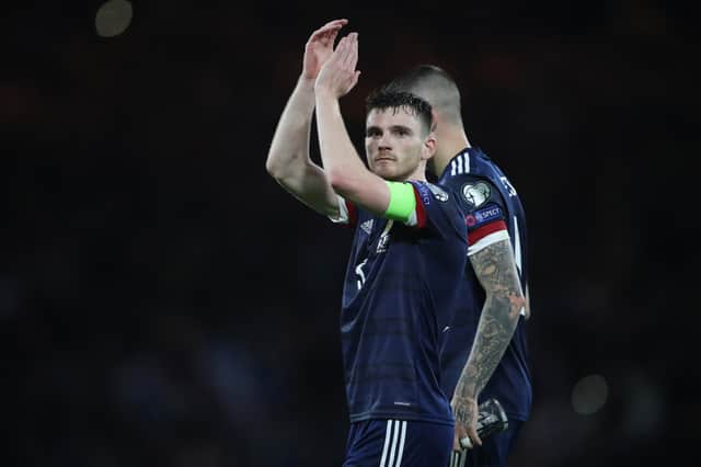 Scotland captain, Andy Robertson, is one of many to have sent condolences to the Smith family