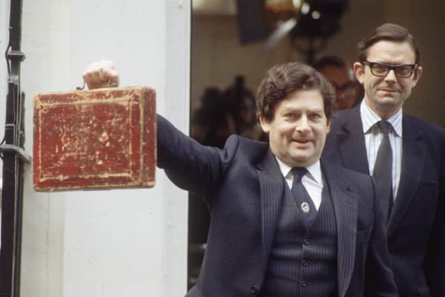 Nigel Lawson was one Chancellor who enjoyed a drink while delivering his Budget speech (Photo: Getty)