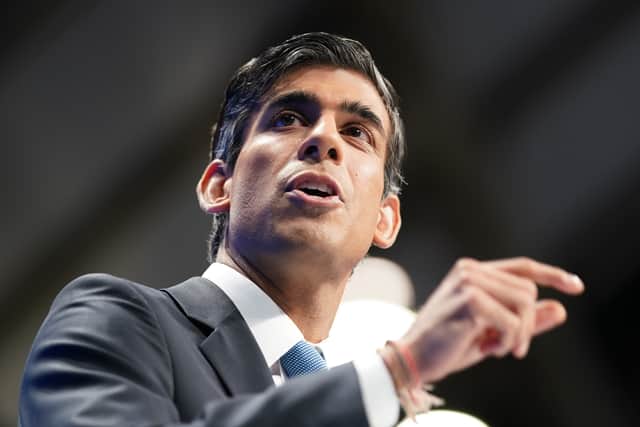 In his Autumn Budget 2021, the Chancellor Rishi Sunak chopped back what he called a “hidden tax on work” (image: Getty Images)