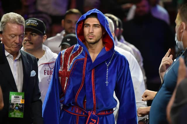 Tommy Fury has an unbeaten professional record