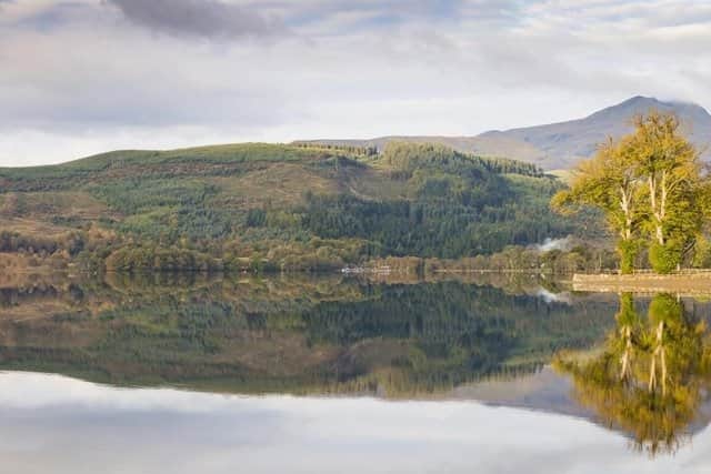 Aberfoyle was used for the more scenic, rural shots (Picture: Visit Scotland)
