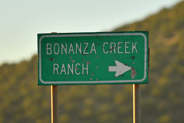 The filming of Rust at the Bonanza Creek Ranch in New Mexico has been paused (image: Getty Images)