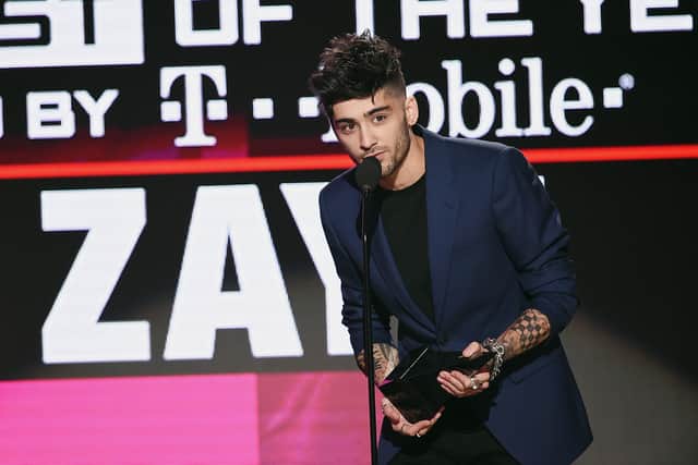 The former One Direction singer Zayn Malik is alleged to have launched a tirade against the mother of his on-off partner Gigi Hadid (image: Getty Images)