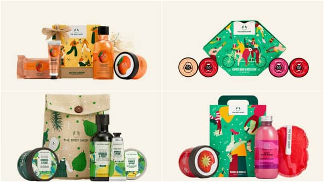 The Body Shop have released their Christmas 2021 gift selection