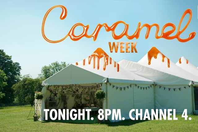 Week seven is Caramel themed (Picture: GBBO/Twitter)