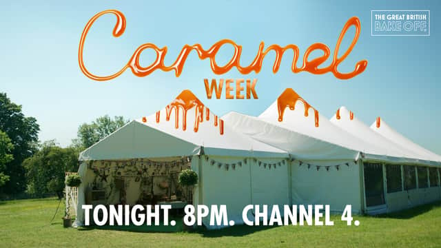 Week seven is Caramel themed (Picture: GBBO/Twitter)