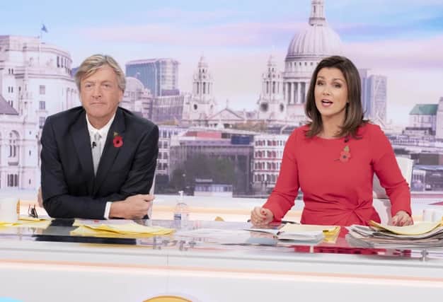 Richard Madeley has been touted as favourite to co-host GMB with Susanna Reid (Picture: ITV)
