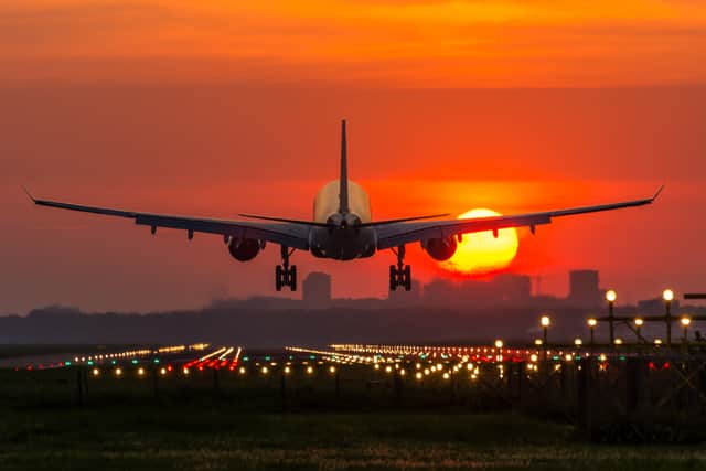 We will have to take fewer flights if we are to make an effective impact on our carbon footprints (image: Shutterstock)