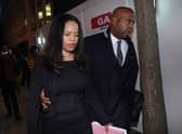 Leicester East MP Claudia Webbe leaves Westminster Magistrates Court, London, she has been given a 10-week jail term  suspended for two years  and 200 hours’ community service for harassing Michelle Merritt, a long-term friend of her boyfriend, Lester Thomas.