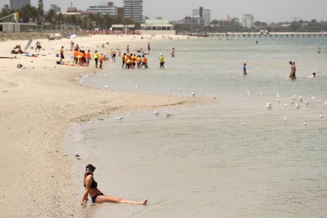 The beach was closed over the weekend, but has since reopened (Photo: Robert Cianflone/Getty Images)