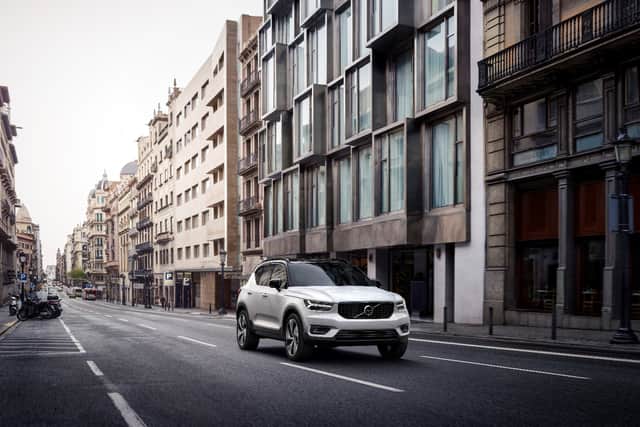 Volvo compared the lifetime CO2 emissions of the C40 with a petrol powered XC40