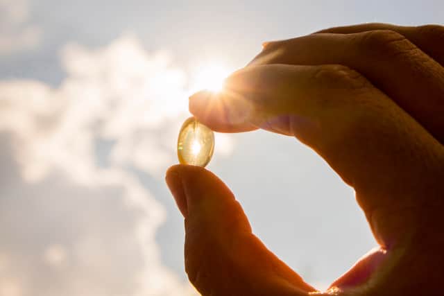 Vitamin D supplements may be needed from October to March to ensure the body has enough (Photo: Shutterstock)