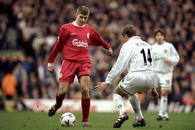 Gerrard scored 120 goals in his 504 appearances for Liverpool FC between 1998 and 2015
