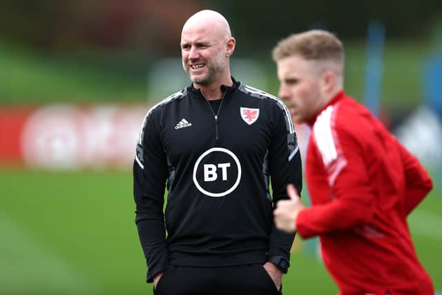 Rob Page has already guided Wales to a play-off spot after their promotion in the Nations League. (Photo by Ryan Pierse/Getty Images)
