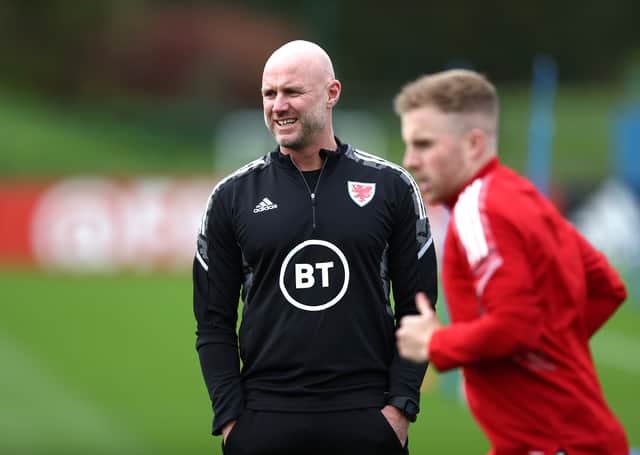 Rob Page has already guided Wales to a play-off spot after their promotion in the Nations League. (Photo by Ryan Pierse/Getty Images)