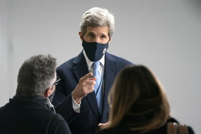 US Special Presidential Envoy for Climate John Kerry at COP26 