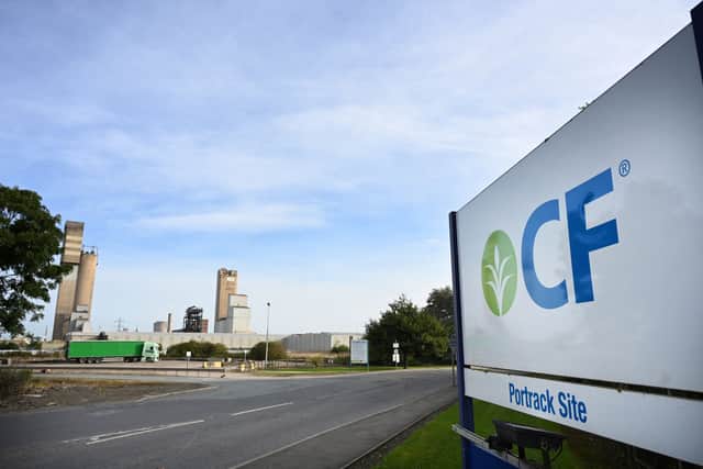 CF Fertilisers is responsible for 60% of the UK’s supply of carbon dioxide - a gas which is key to food and drink production (image: AFP/Getty Images)