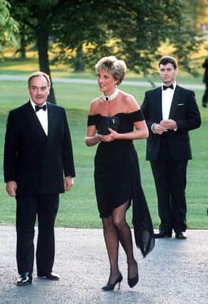 Princess Diana wore the dress to a Vanity Fair event in 1994 (Picture: Shutterstock)