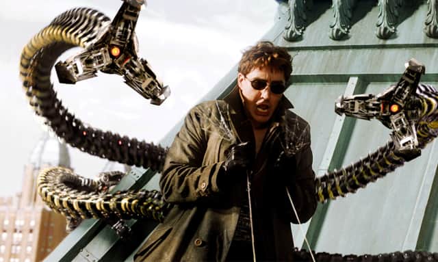 Alfred Molina as Doctor Octopus in Spiderman (Picture: SONY)