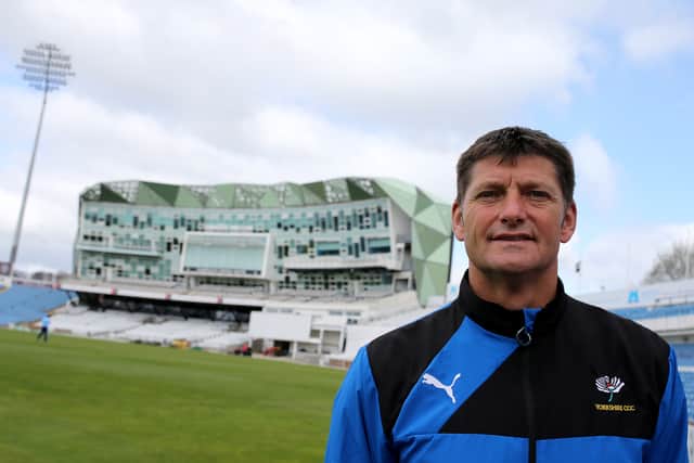 Moxon is the Director of Cricket for Yorkshire and has been off work with ‘stress-related illness'