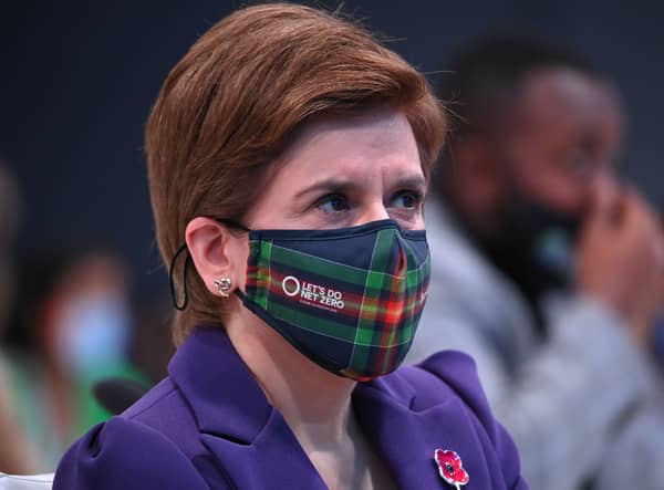 Nicola Sturgeon has opposed plans for the development of a new oil field 75 mills from the coast of Shetland. (Credit: Getty)
