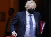Prime Minister Boris Johnson leaves 10 Downing Street, London, to attend Prime Minister's Questions at the Houses of Parliament.