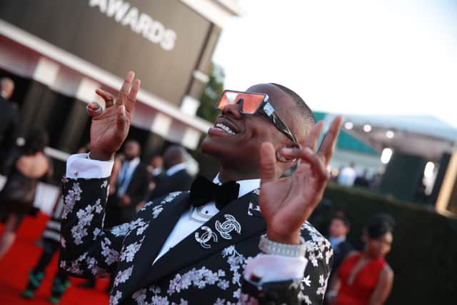 DaBaby at the 62nd Annual GRAMMY Awards (Photo: Rich Fury/Getty Images for The Recording Academy)