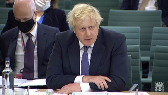 Boris Johnson said he was misled by his colleague over the cross-party support for the move to block Owen Paterson;s suspension (Credit: PA)